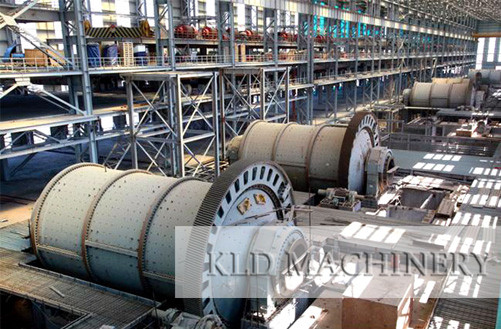 Grid ball mill