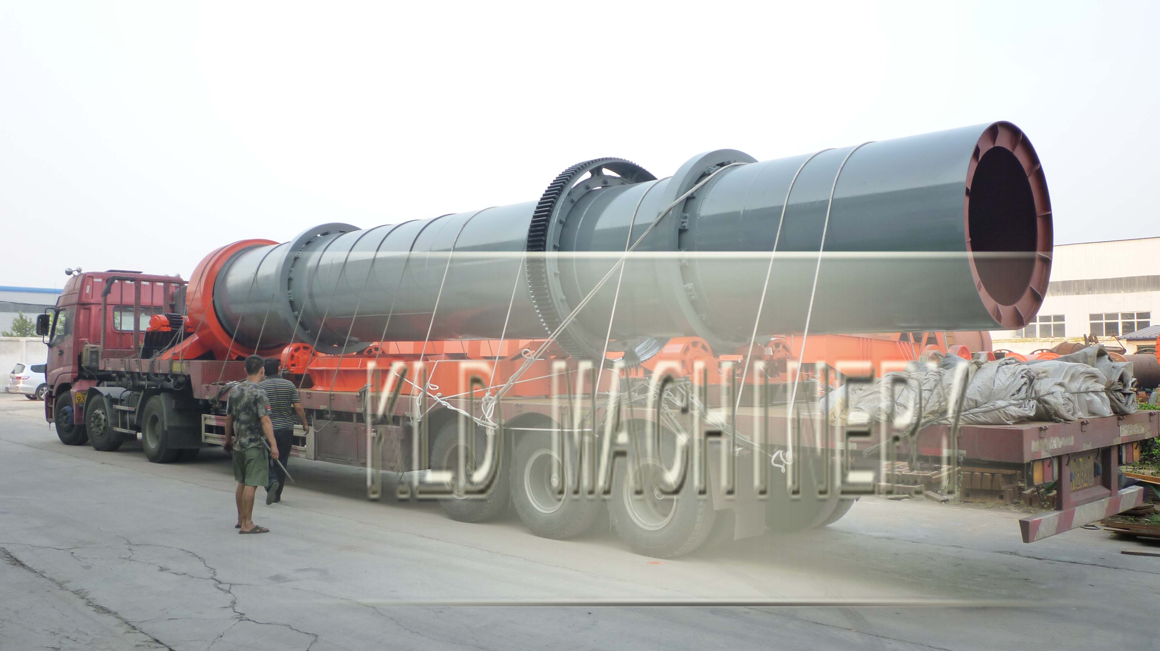  Large Capacity Industrial Rotary Dryer of KLD