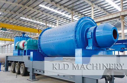 Movable ball mill
