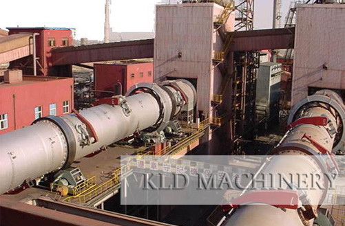 Iron oxide rotary kiln